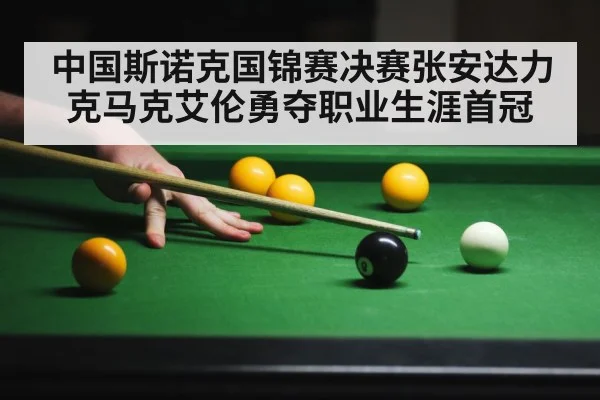 中国斯诺克国锦赛决赛张安达力克马克艾伦勇夺职业生涯首冠